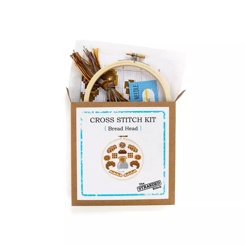 Bread Head Cross Stitch Kit