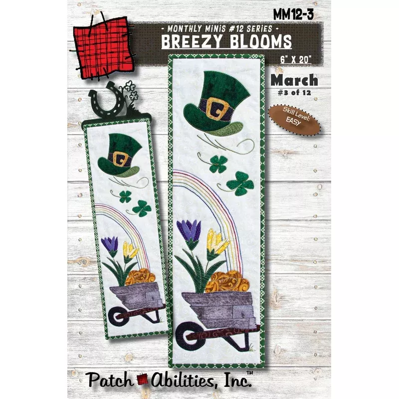 Breezy Blooms MM12-3 Pattern with Hanger
