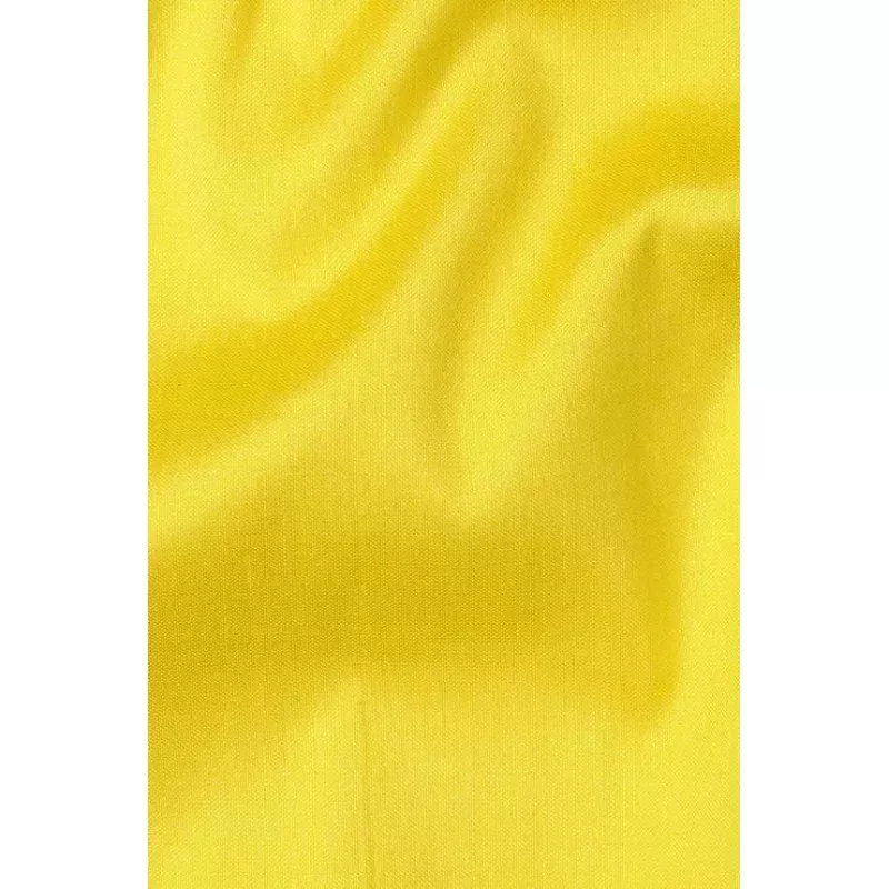 Bright Yellow Silk Shantung 54″ Fabric