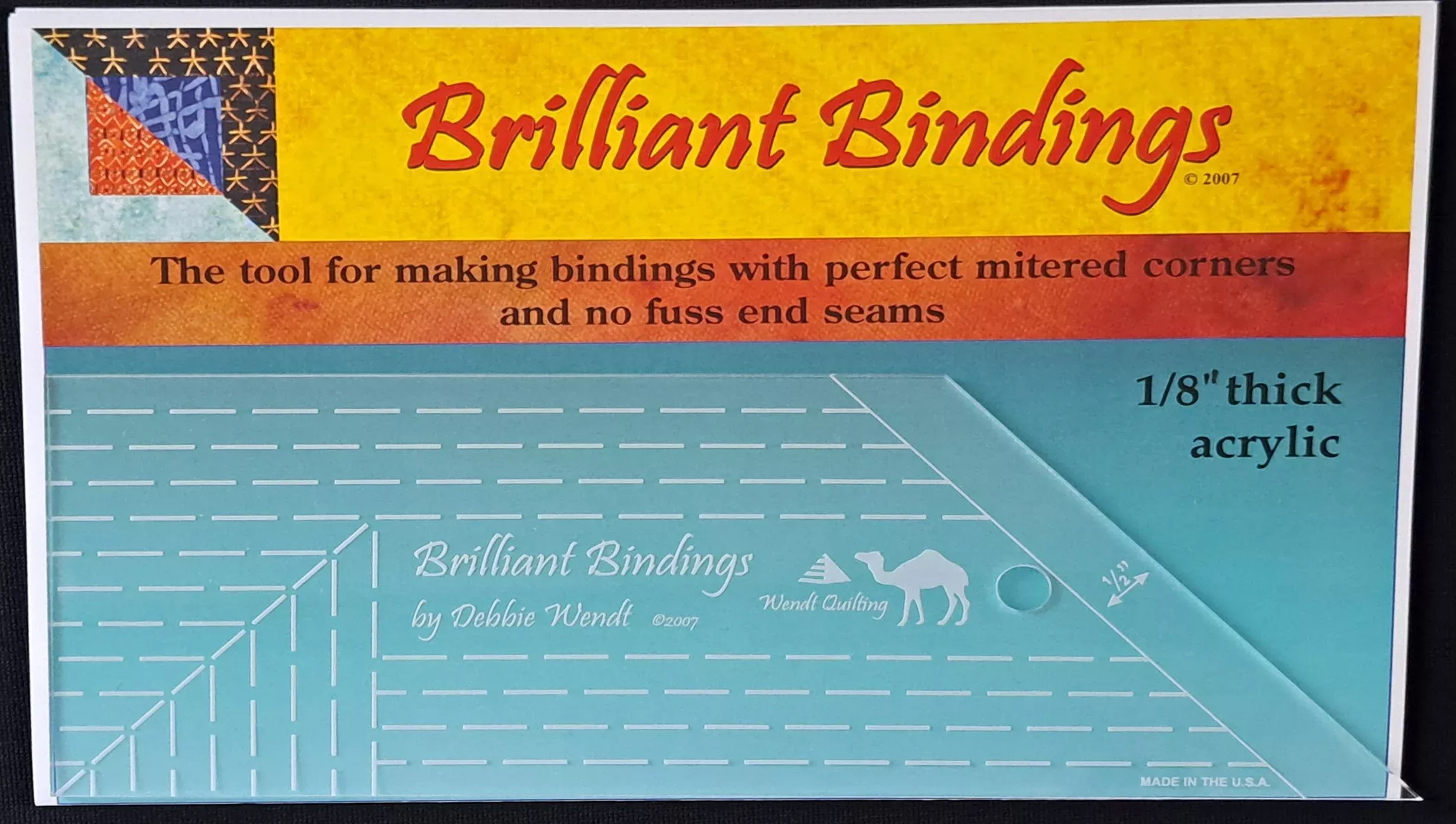 Brilliant Bindings Tool 1 /8in for Quilters