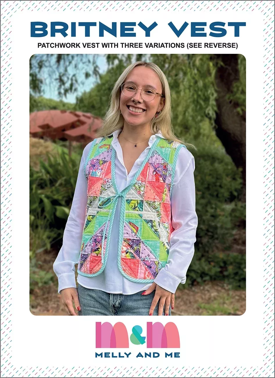 Britney Vest Tula Pink Cover Version