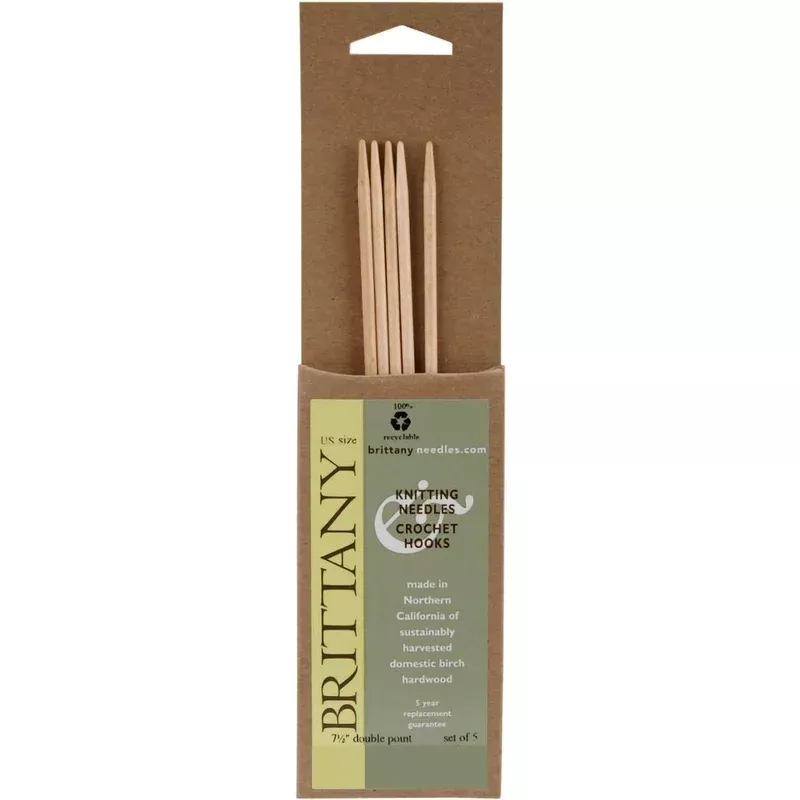Brittany Double Pointed Knitting Needles | 5″ & 7.5″
