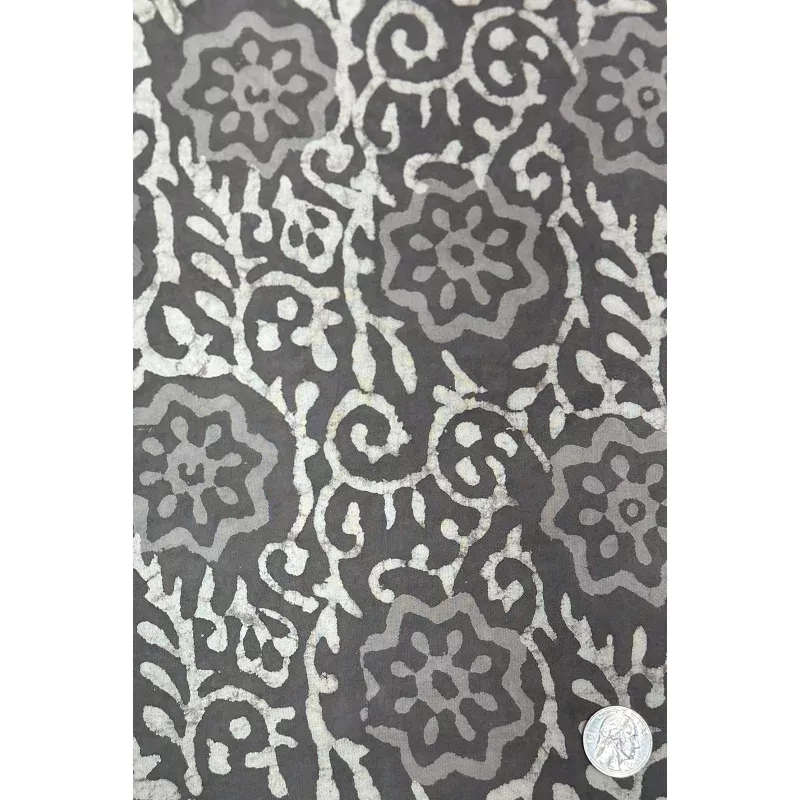 Brown/Multicolor CHP-263 Cotton Hand Prints