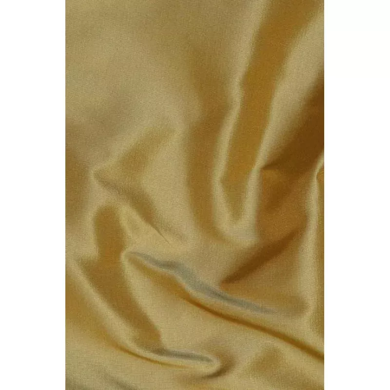 Brownish Yellow Taffeta Silk Fabric