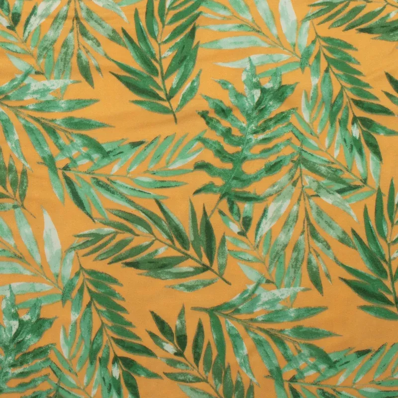 Brushed Knit Print – DAHLIA – 010 – Green