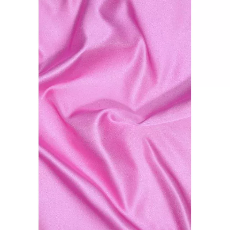 Bubble Gum Double Face Duchess Satin Fabric