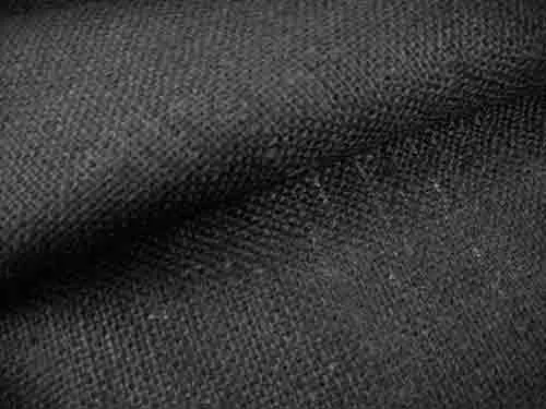 Burlap Jute Fabric - Black