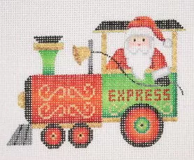 Burnett & Bradley – Christmas Train 1, Engine with Santa