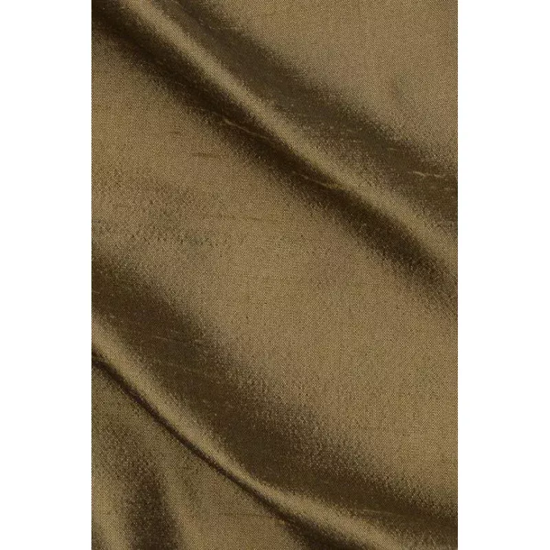 Burnished Gold Silk Shantung 54″ Fabric