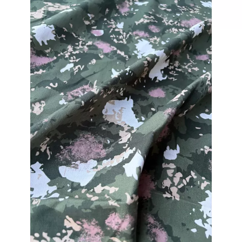 BURNS 022 camouflage heavy cotton twill print