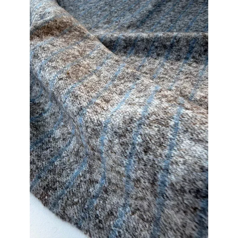 BURNS 034 striped heavy wool jersey