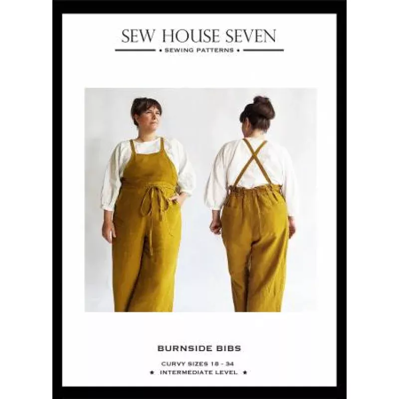 Burnside Bibs Pattern – curvy sizes 18-34