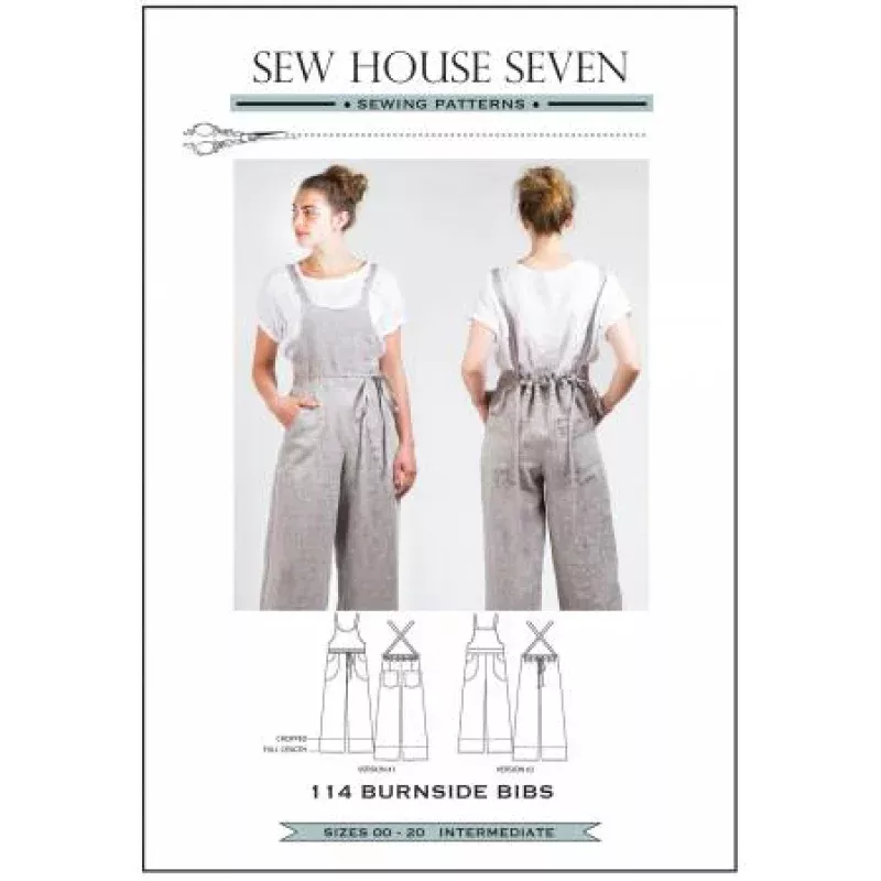 Burnside Bibs Pattern – sizes 00-20
