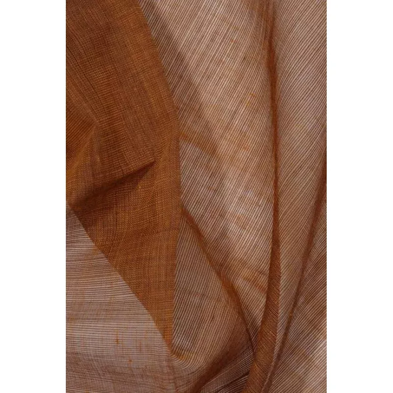 Burnt Orange Cotton Voile Fabric