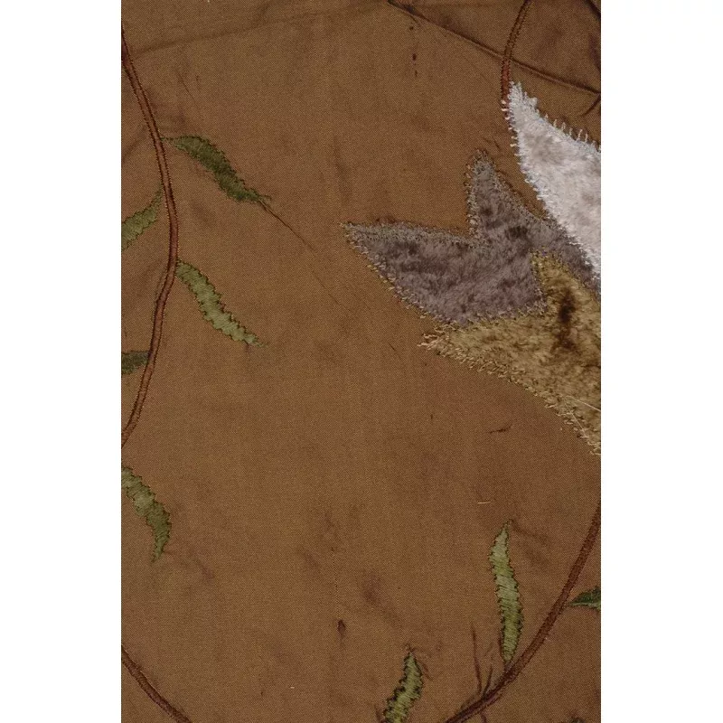 Butterrum Embroidered Taffeta Silk 502 Fabric