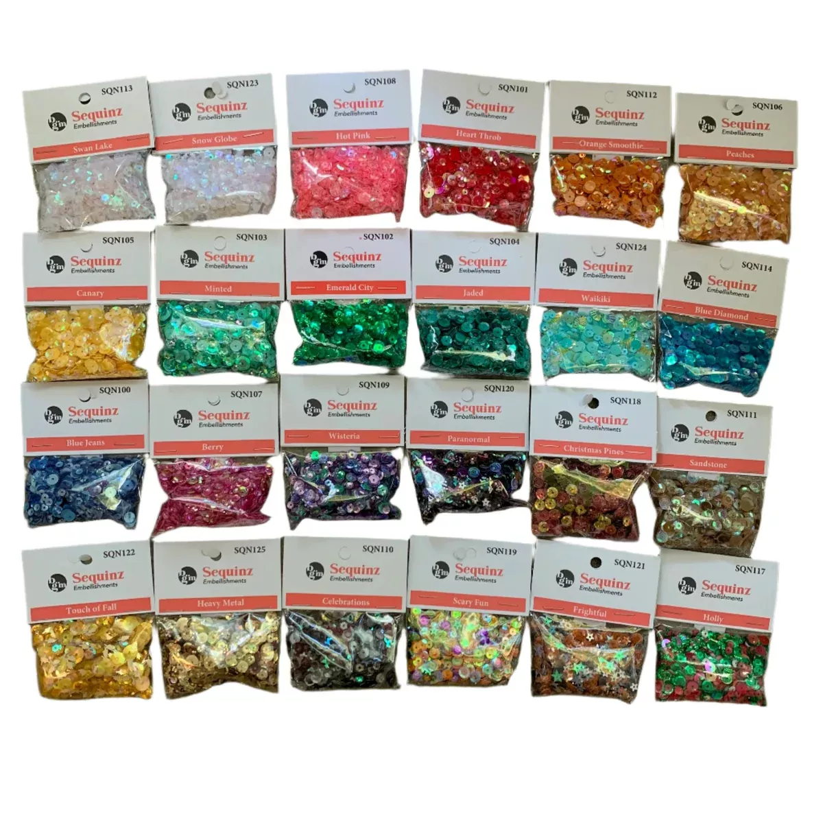 Buttons Galore Sequinz Embellishments