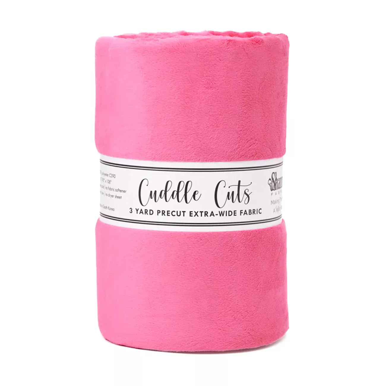 C390 Fuchsia 3 Yard Cuddle Cut