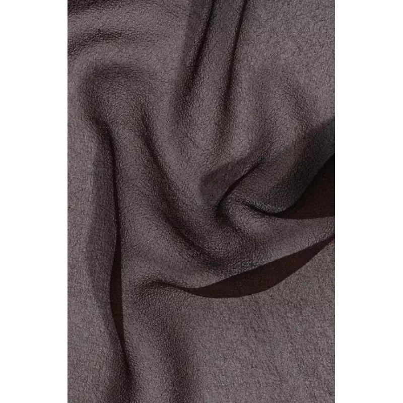 Cafe Brown Silk Georgette Fabric