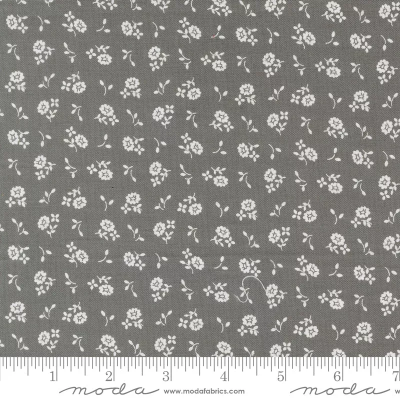 Cali & Co. Slate Cameo Yardage by Corey Yoder for Moda Fabrics