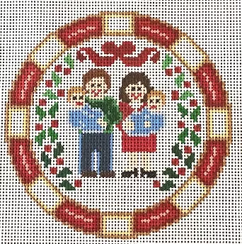 CanvasWorks – Twins First Christmas