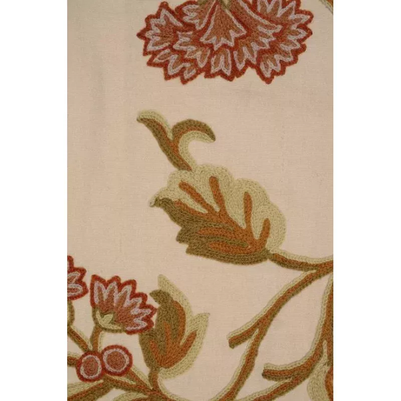 Carnation on Sand Crewel