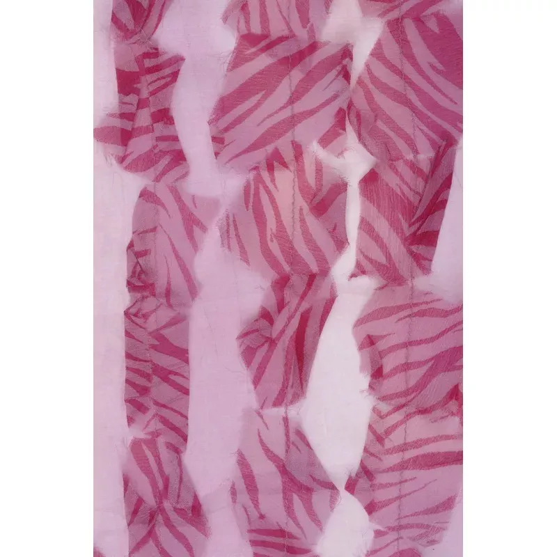 Carnation Pink Silk Chiffon Petal 601 Fabric