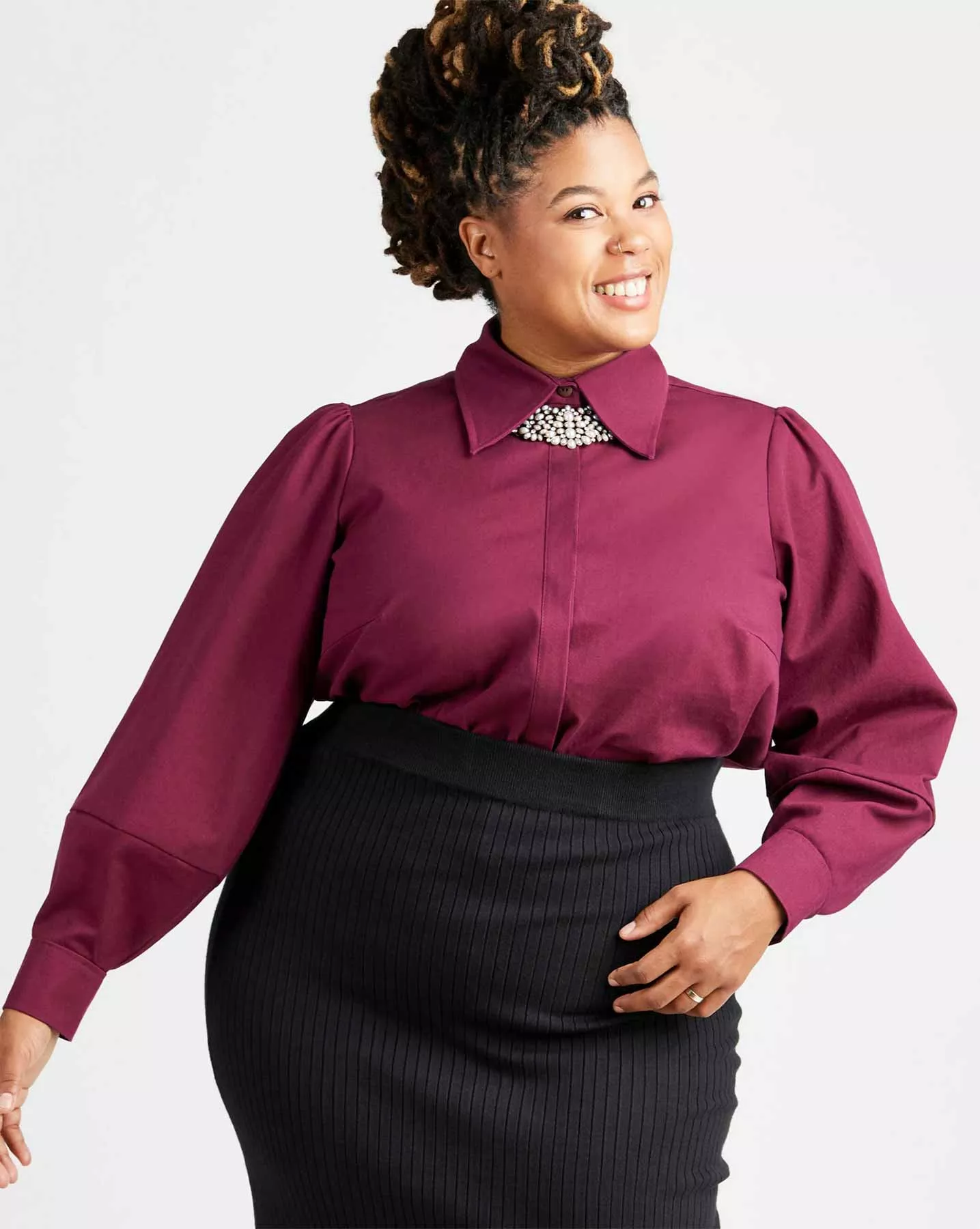 Cashmerette - Vernon Button-up Shirt Sewing Pattern