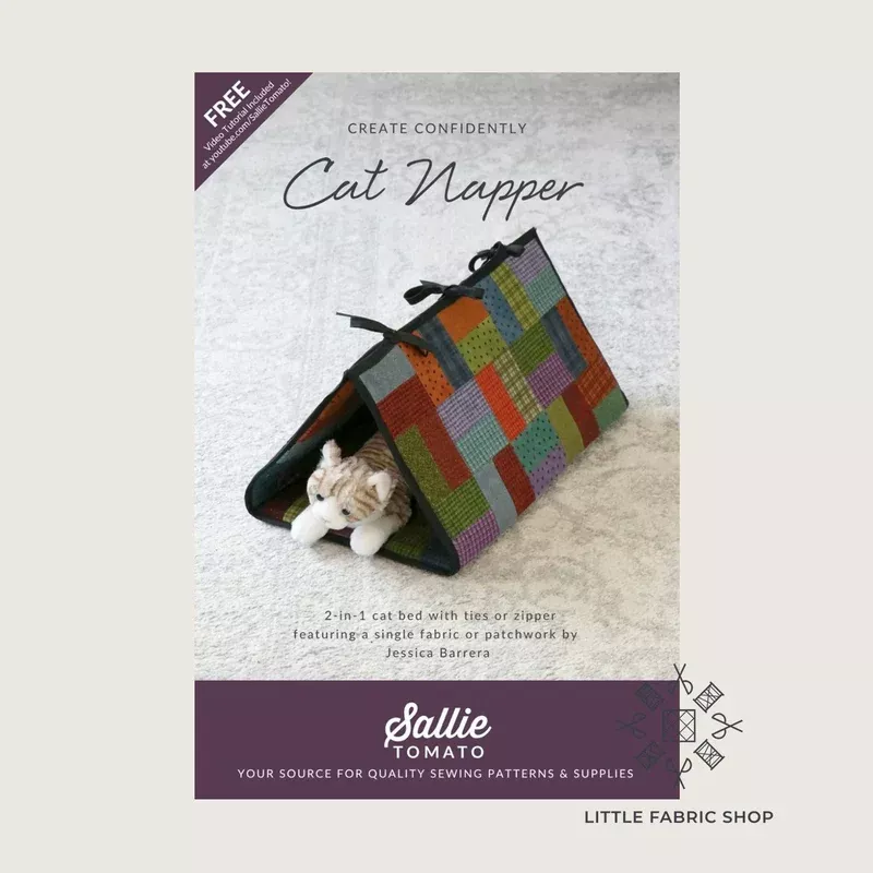 Cat Napper | Pillow Pattern | Sallie Tomato