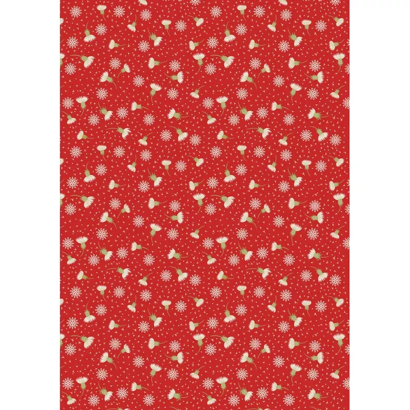 Celtic Christmas Thistledown – Red