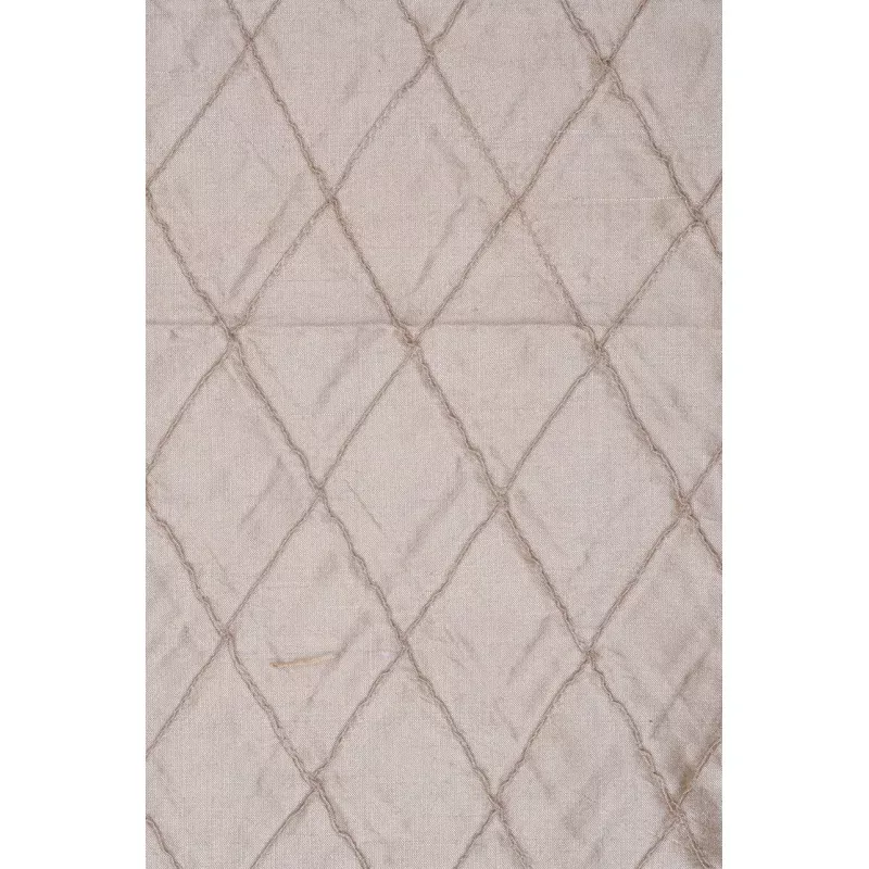 Champagne 204 Embroidered Dupioni Silk
