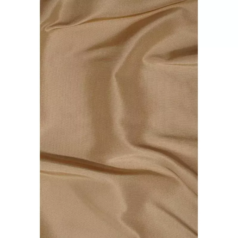 Champagne Beige Heavy Taffeta Silk Fabric