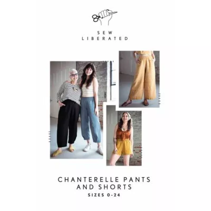 Chanterelle Pants and Shorts Pattern – sizes 0-24