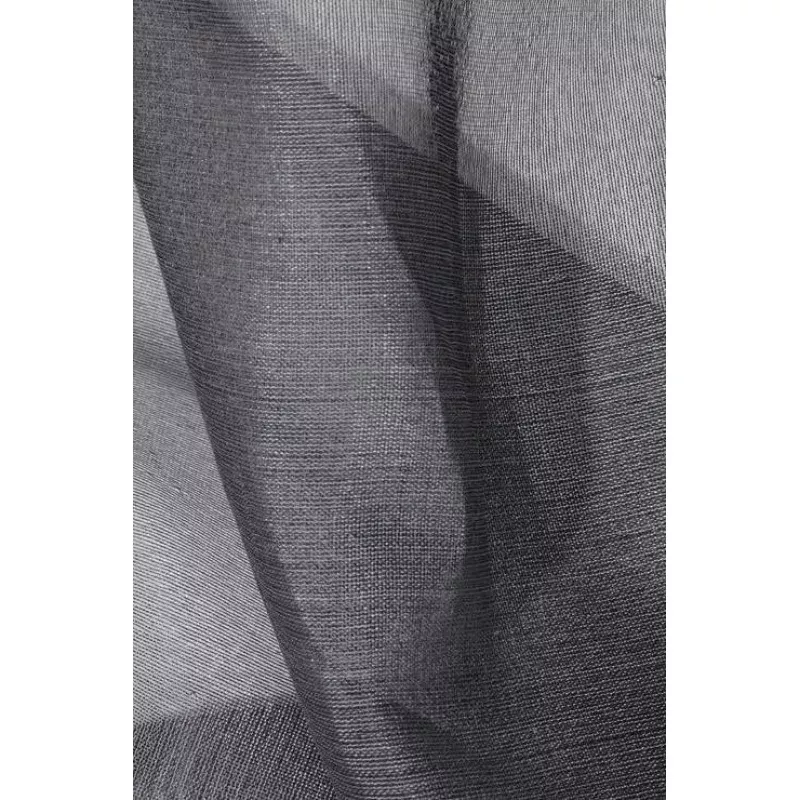 Charcoal Silk Organza Fabric