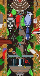 Charley Harper Needlepoint – Birducopia
