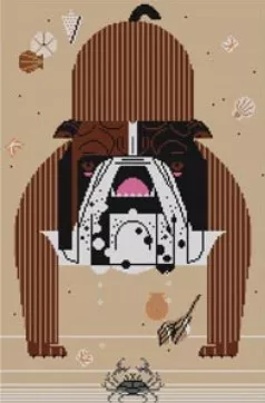 Charley Harper Needlepoint – Claws
