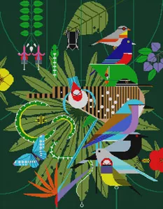 Charley Harper Needlepoint – Discovery Place