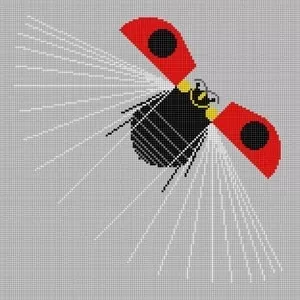 Charley Harper Needlepoint – Fly Away Home