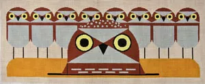 Charley Harper Needlepoint – Full House
