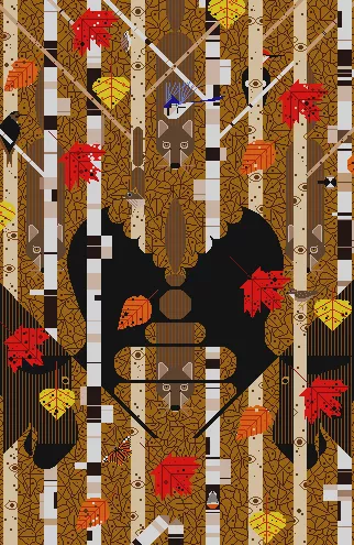 Charley Harper Needlepoint – Isle Royale