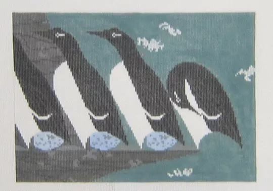 Charley Harper Needlepoint – Murre