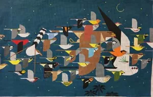 Charley Harper Needlepoint – Mystery Of Missing