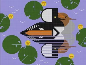 Charley Harper Needlepoint – Plain & Fancy