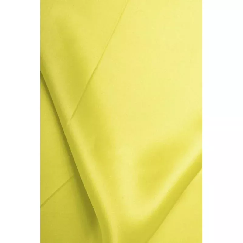 Chartreuse Charmeuse Silk Fabric
