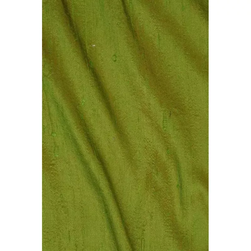 Chartreuse Dupioni Silk Fabric