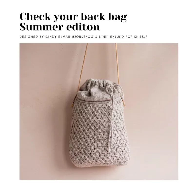 Check your back bag – summer edition