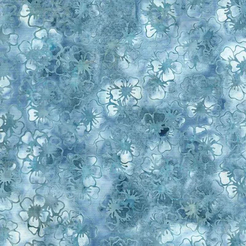 Cherry Blossom 1505 Large Blossoms Blue Bluebelle