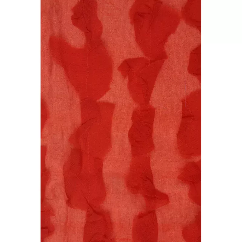 Cherry Tomato Red Silk Chiffon Petal 600 Fabric