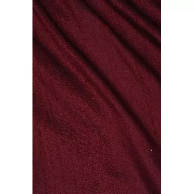 Cherrywood Brown Dupioni Silk Fabric