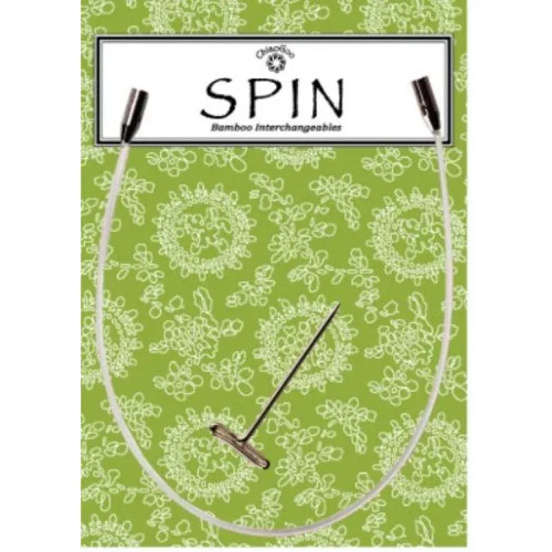 ChiaoGoo Spin Interchangeable Knitting Needle Cables