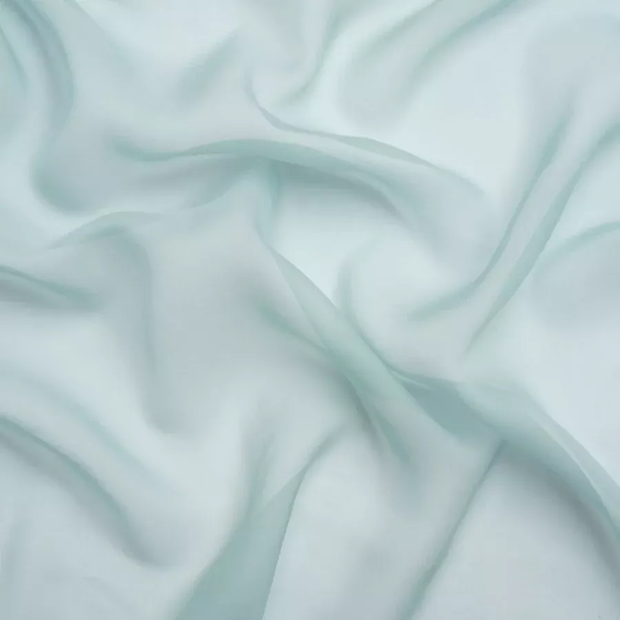 Chiffon-Like Silk Voile – Blue Gray – Adelaide Collection Fabric